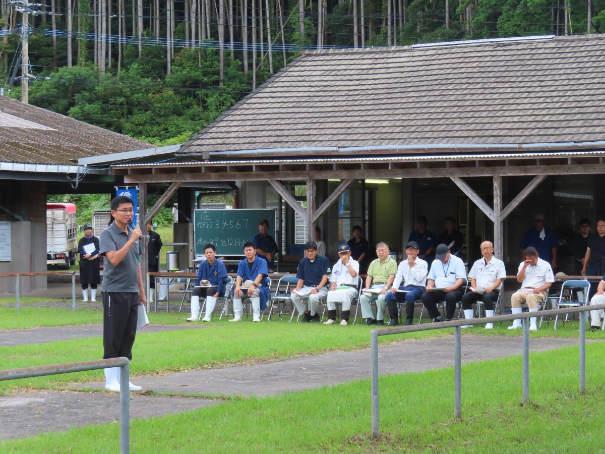 輝北町秋季畜産品評会