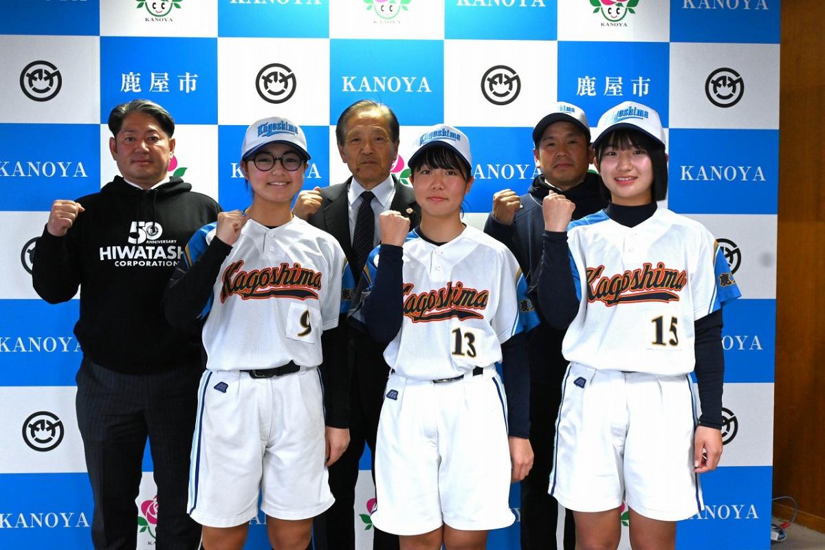 樋渡DreamGirlsの3選手が全国中学生女子ソフトボール大会に出場