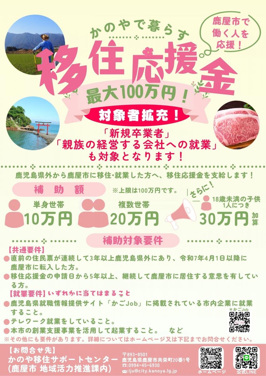 移住応援金2026