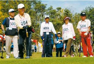 ねんりんピック2008鹿児島グラウンド・ゴルフ交流大会