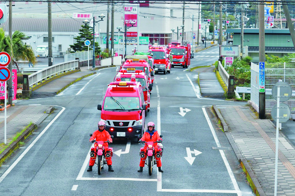 火災予防を呼びかける