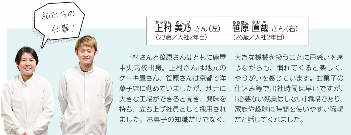 上村さん、笹原さん