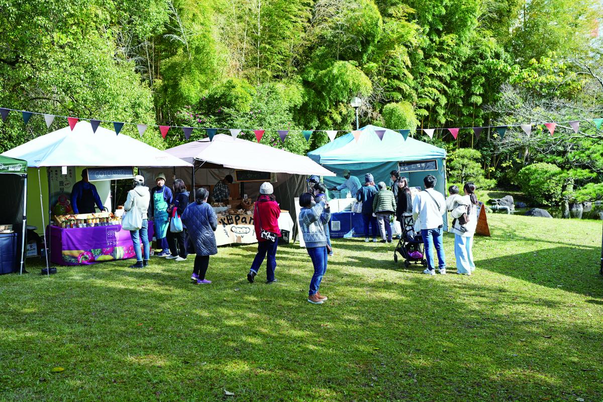 マルシェイベントを初開