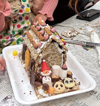 お菓子で彩るクリスマス2