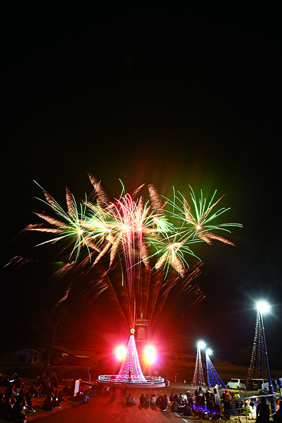 クリスマスを幻想的な輝きが彩る2