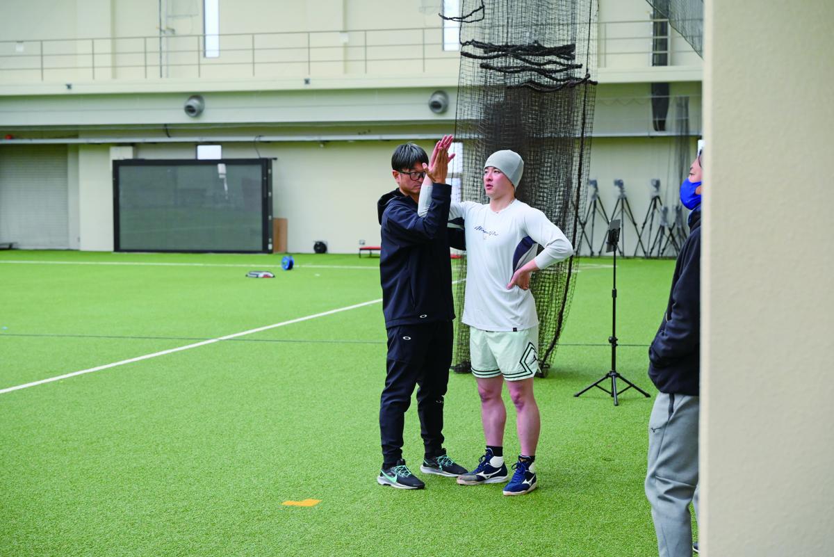 最新設備で調整を行う3