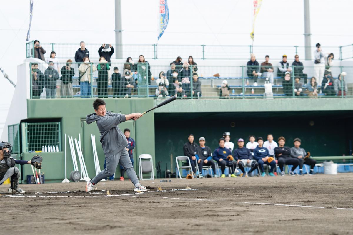 プロ選手の技術に驚く4