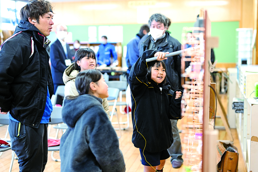 電気に関する体験に感激