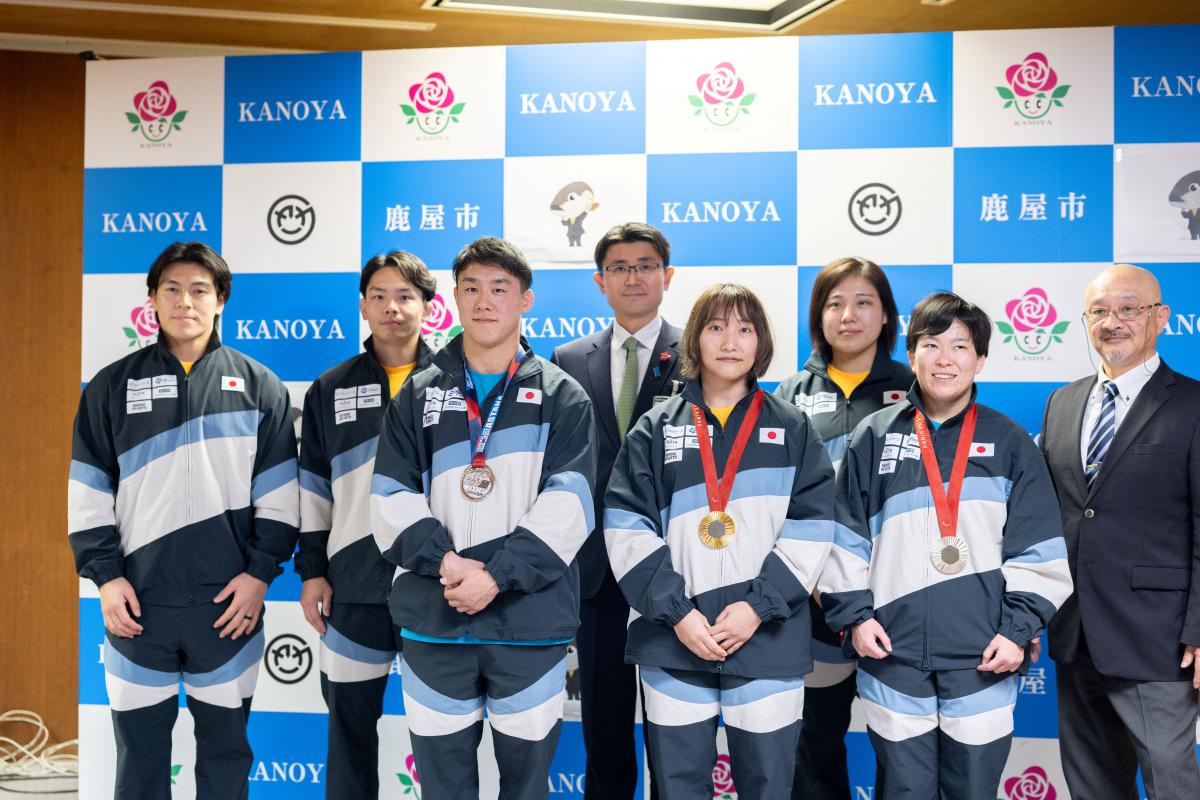 (表敬)日本視覚障害者柔道連盟