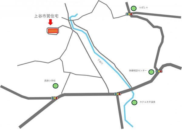 上谷位置図