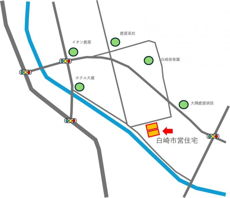 白崎弥生位置図