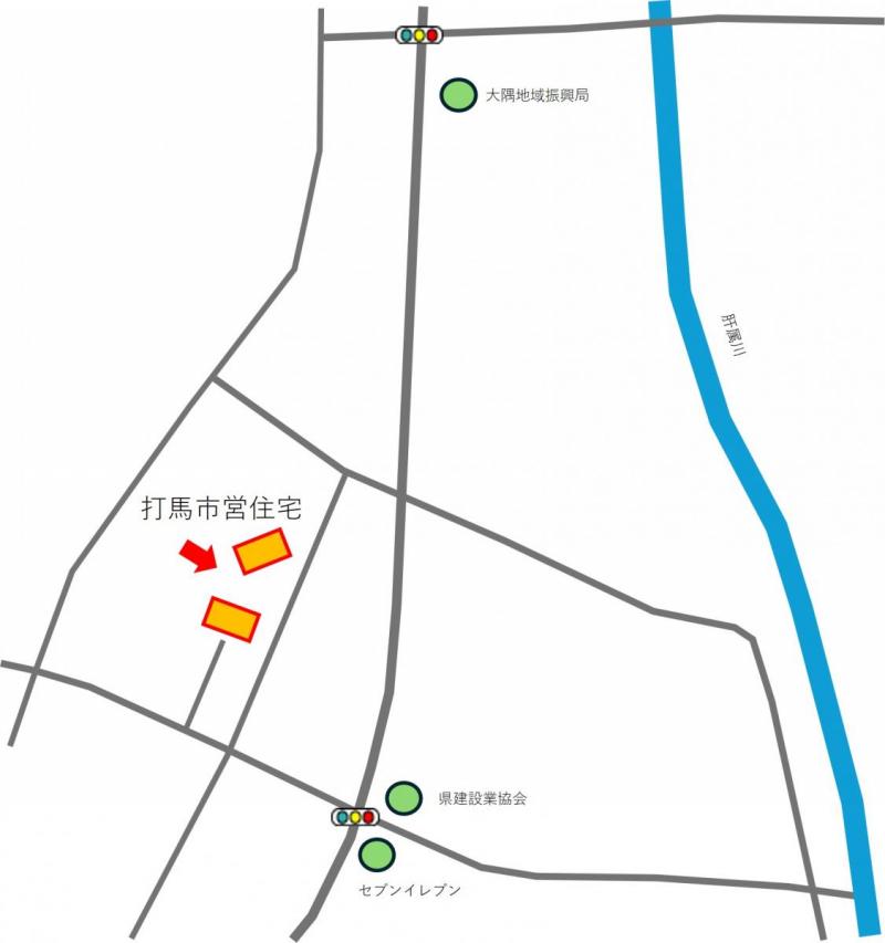 打馬位置図