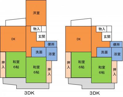 ウィズ下祓川間取り