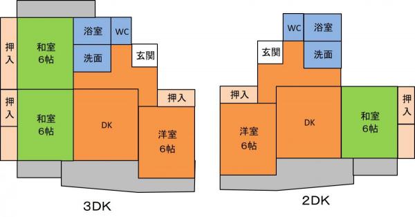 新川ハイツ間取り