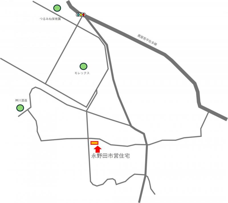 永野田位置図