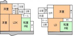 ビーチ浜田間取り
