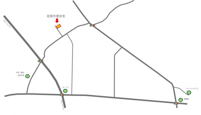 花岡位置図