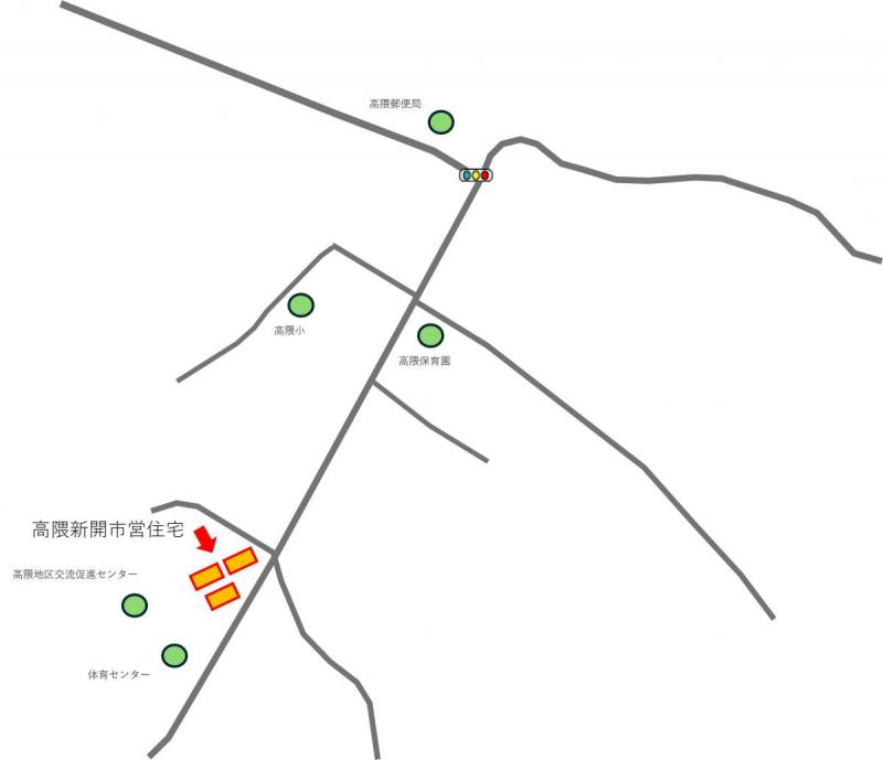 高隈新開位置図