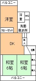 ひまわり団地間取り