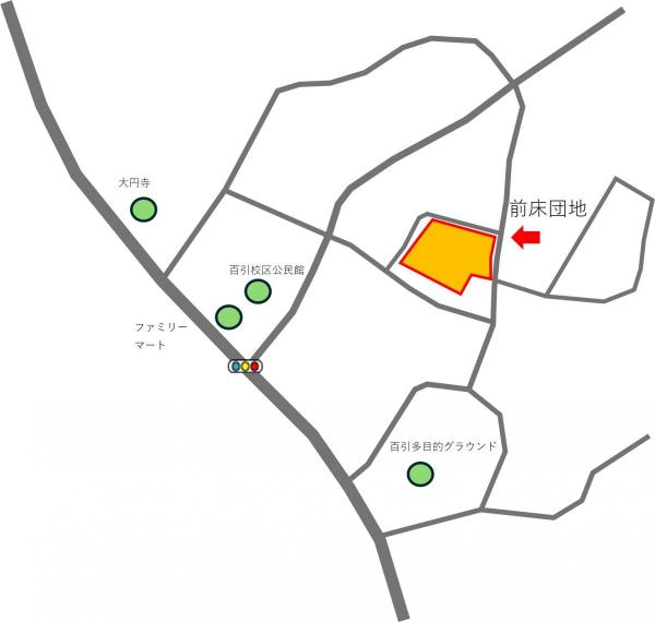 前床位置図