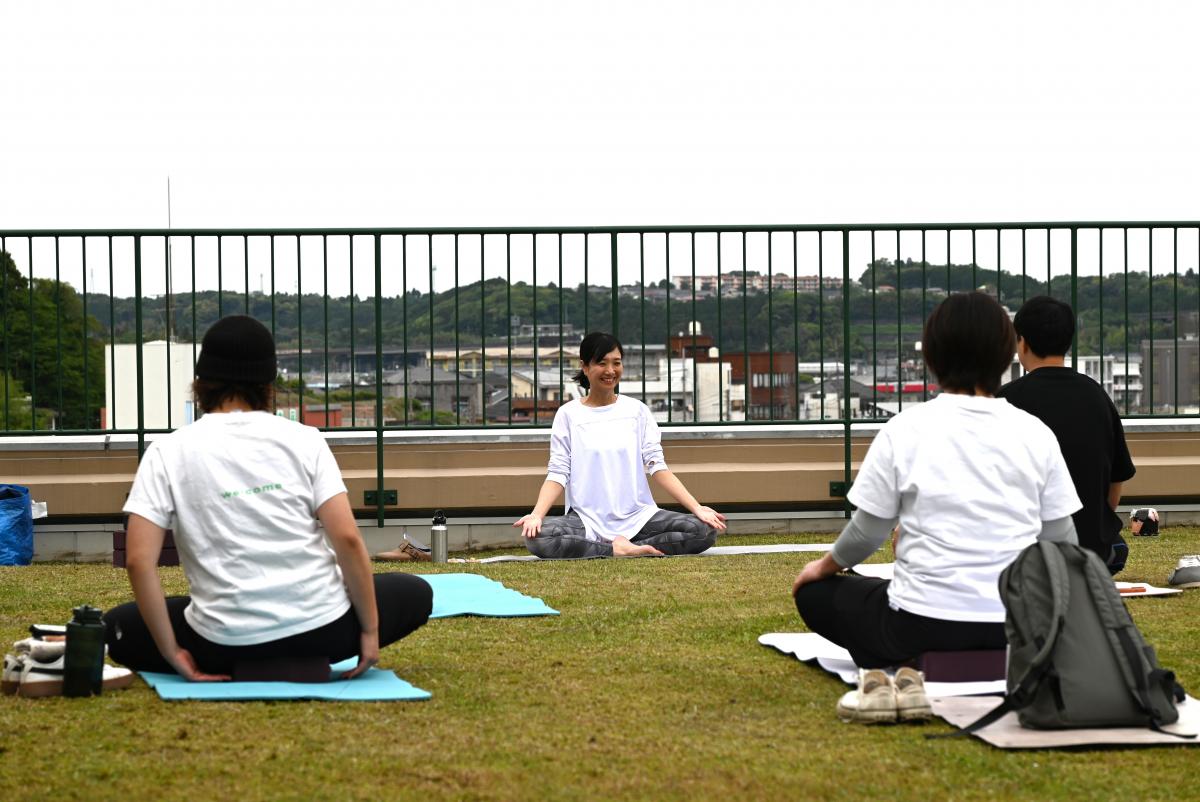 屋上庭園でくつろぎの時間を2