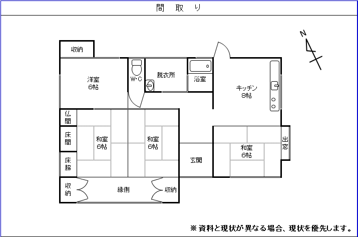 407間取り図