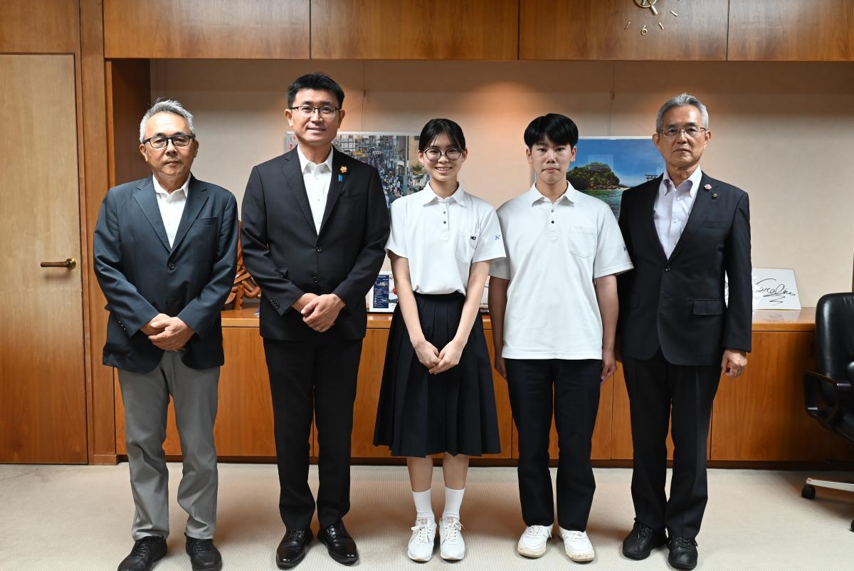 鹿児島県青少年国際協力体験事業参加者