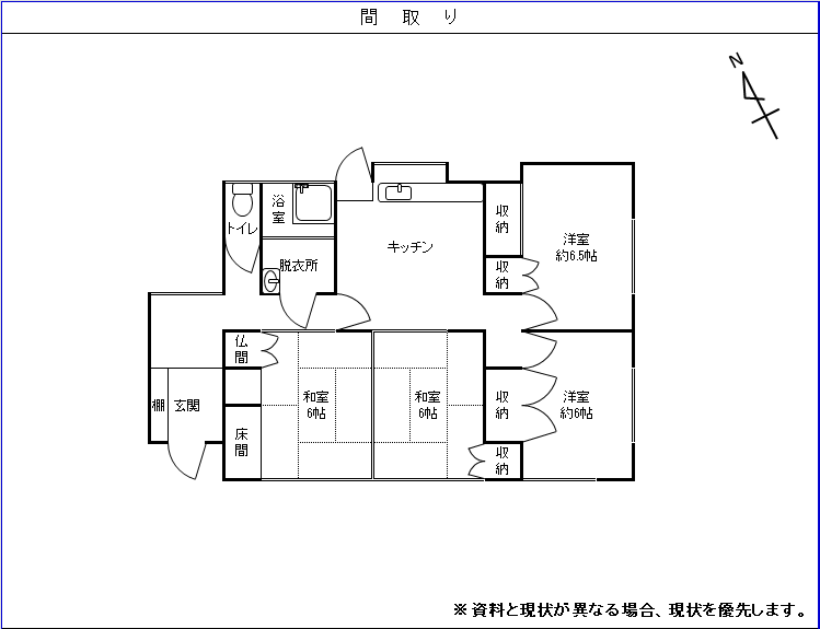 416間取り図