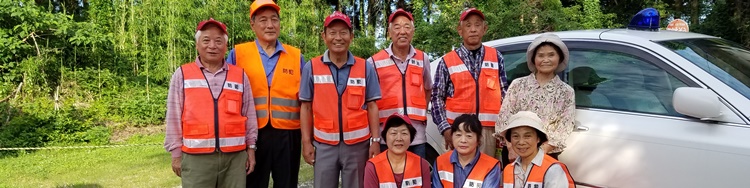 徘徊模擬訓練に参加された地域の皆さん