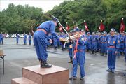 鹿屋市消防団操法大会