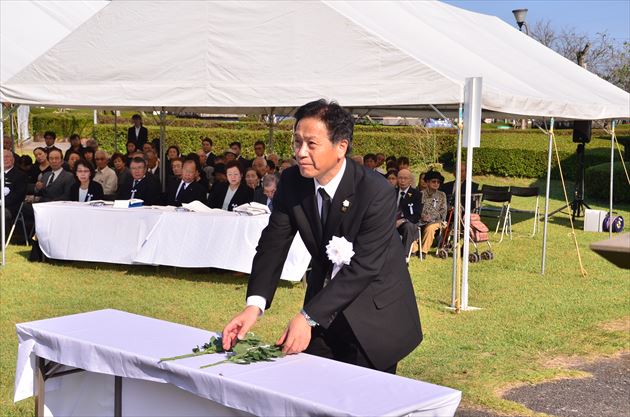 串良基地出撃戦没者追悼式