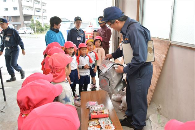 土砂災害避難訓練