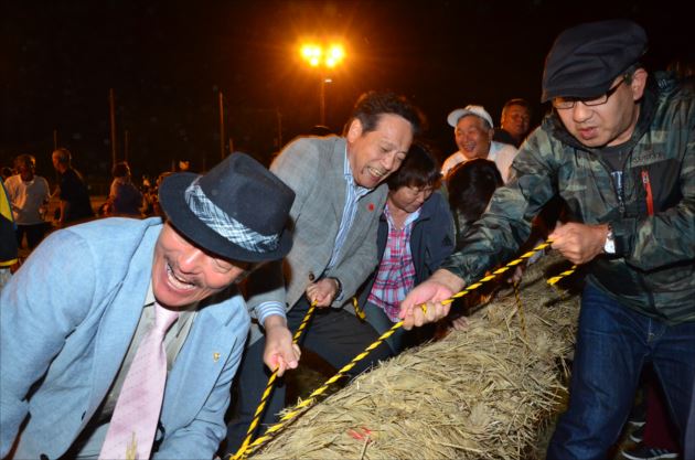 笠之原十五夜大綱引大祭