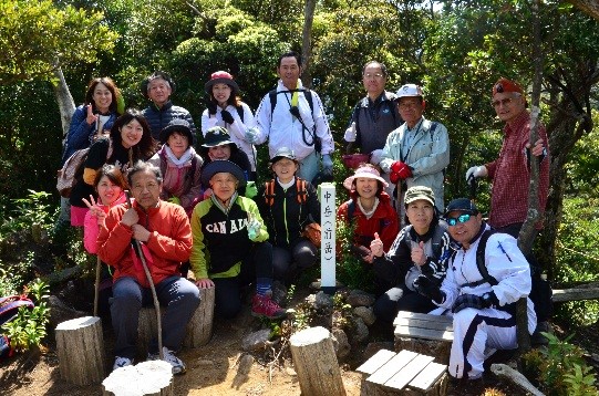 第1回神野中岳（吾平富士）山開き安全祈願祭・登山