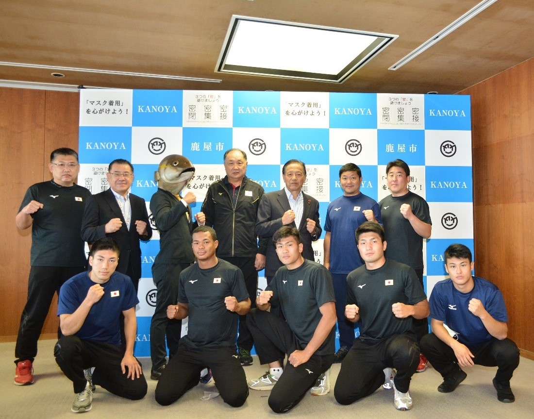 ボクシング　日本代表　表敬