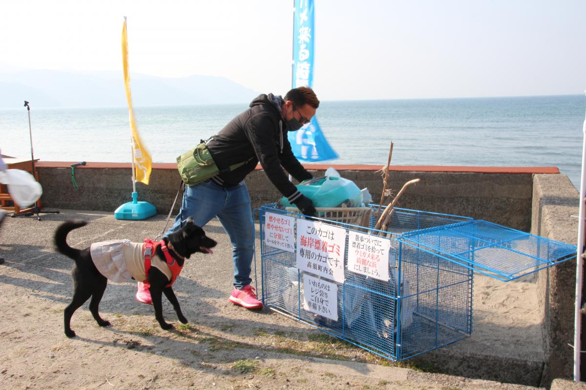 海岸をみんなできれいにする運動2