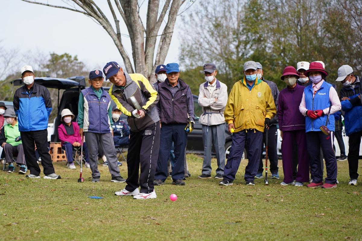 南日本新聞社杯グラウンド・ゴルフ鹿屋大会(1)
