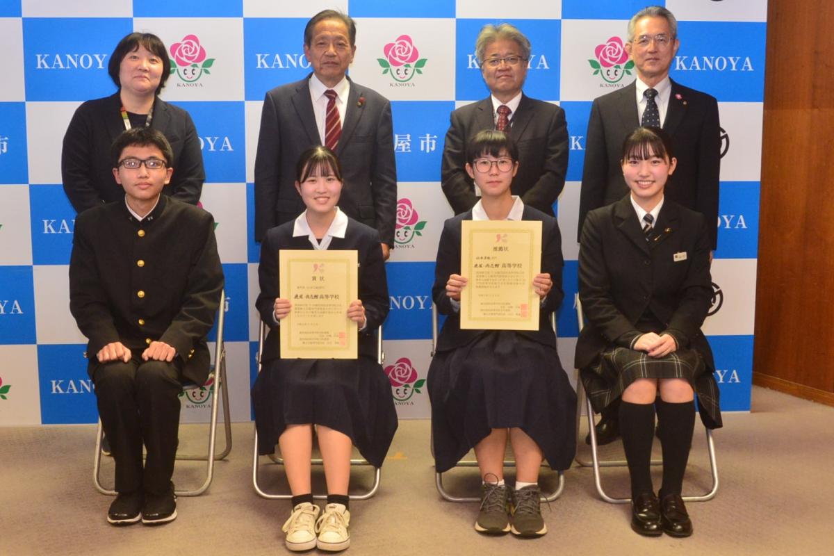 鹿屋高校インターアクト部が県郷土芸能大会で優秀賞を受賞