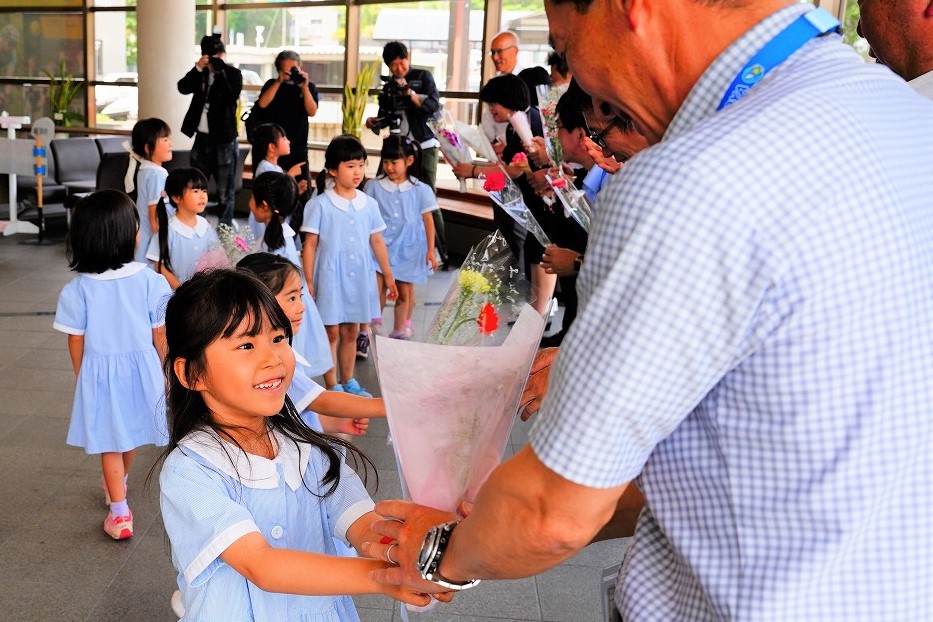 花の日訪問イベント